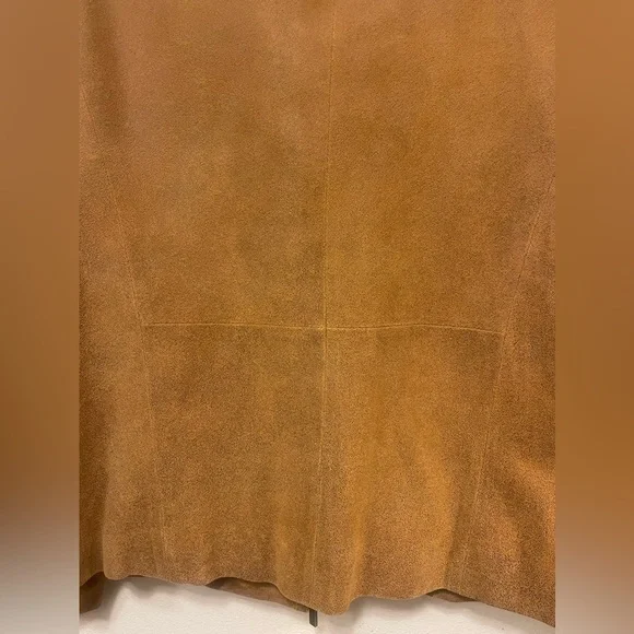 Adler Collection Vintage Leather Coat with Fur Collar Size M  Pre-Loved - Picture 12 of 12